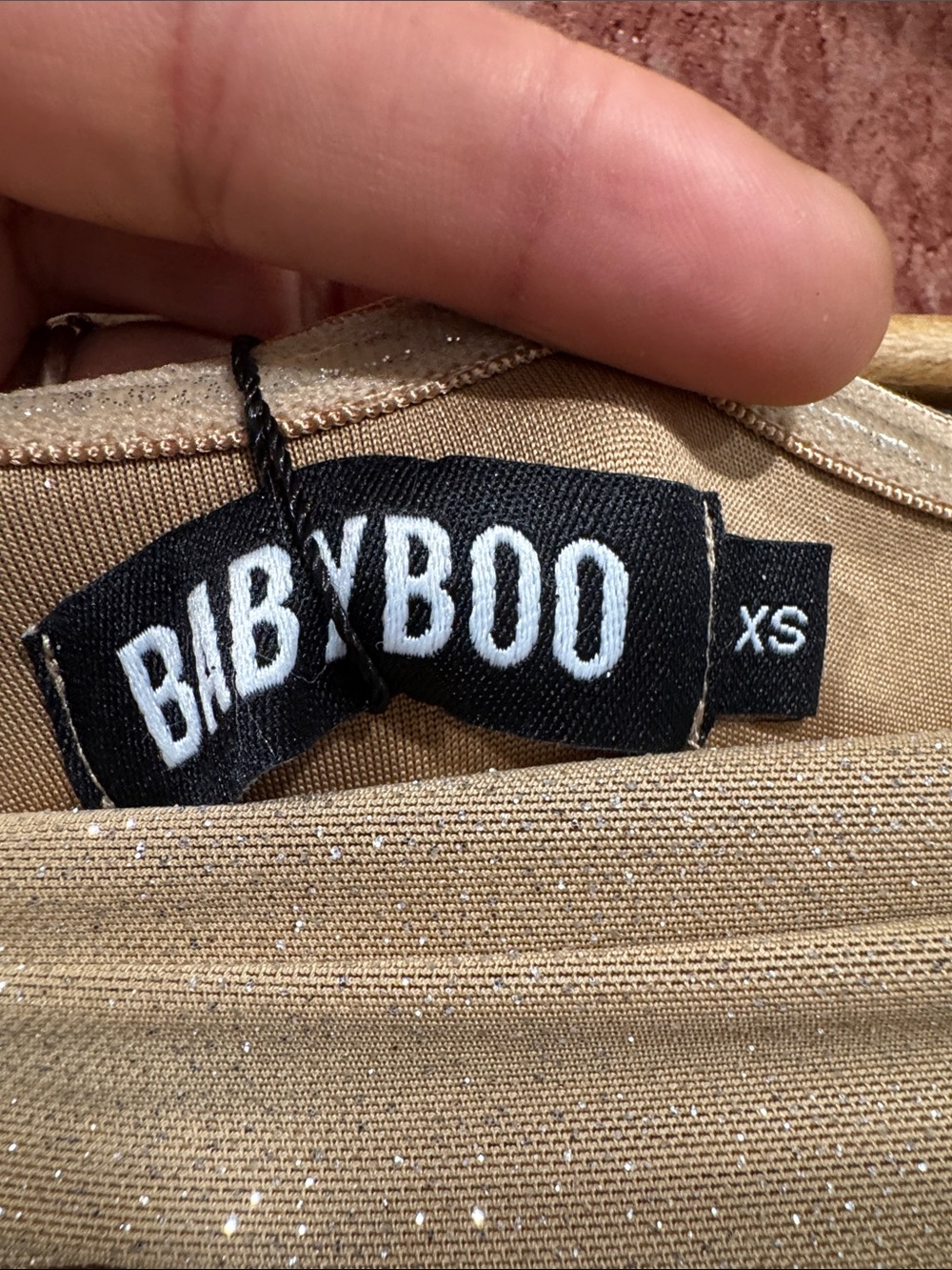Babyboo PAULA MAXI DRESS - GOLD SPARKLE - Picture 11 of 16